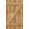 Ekena Millwork Joined Board-n-Batten Shutters w/Z-Bar, Rough Sawn Western Red Cedar, 21 1/2W x 36H, PR RBJ06Z21X036RWR - alternate 3